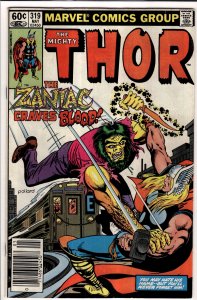 Thor #319 (1982) Thor