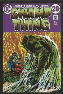 Swamp Thing #1 (1972) 4x5 Cover Postcard 2010 DC Comics Bernie Wrightson