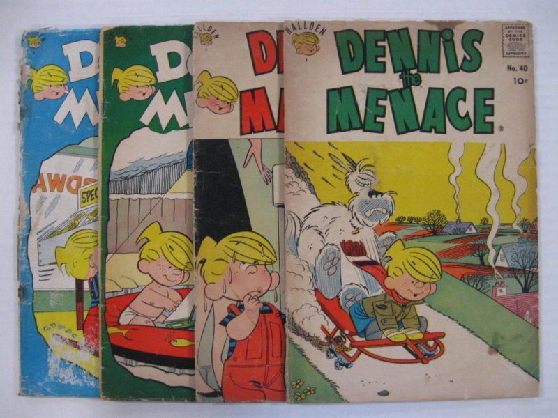 DENNIS THE MENACE 11-40 LOT 7 ISSUES SEVERAL KEY ISSUES Guide $79 Free Shipping!