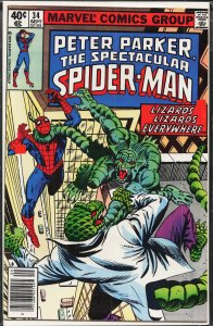 The Spectacular Spider-Man #34 (1979) Spider-Man