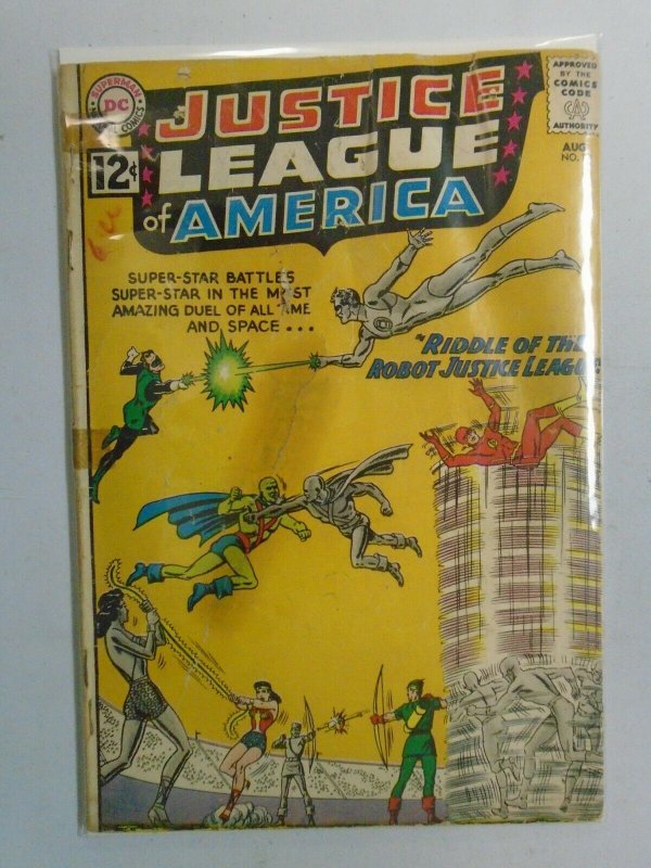 Justice League of America #13 1.0 FR Cover split and detached (1962 1st Series)