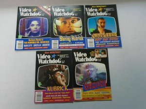 Video Watchdog lot 10 different later issues avg 6.0 FN (1996-2001)