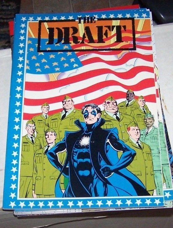 The Draft # 1] ([July] 1988, Marvel) new universe graphic novel nightmask dp7