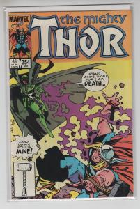 THOR (1966 MARVEL) #354 FN/VF A97292