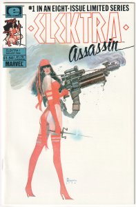 Elektra: Assassin #1, 2, 3, 4, 5, 6, 7, 8 (1987) Miller and Sienkiewicz full set