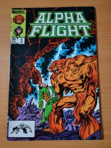 Alpha Flight #9 Direct Market ~ VERY FINE  NEAR MINT NM ~ 1984 Marvel Comics