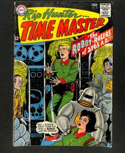 Rip Hunter... Time Master #27 Robot! Sci-Fi Comic!