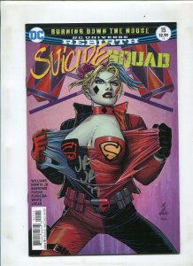 DC REBIRTH SUICIDE SQUAD #15 VF-NM SIGNED BY JOHN ROMITA JR. WITH COA #ED TO 78