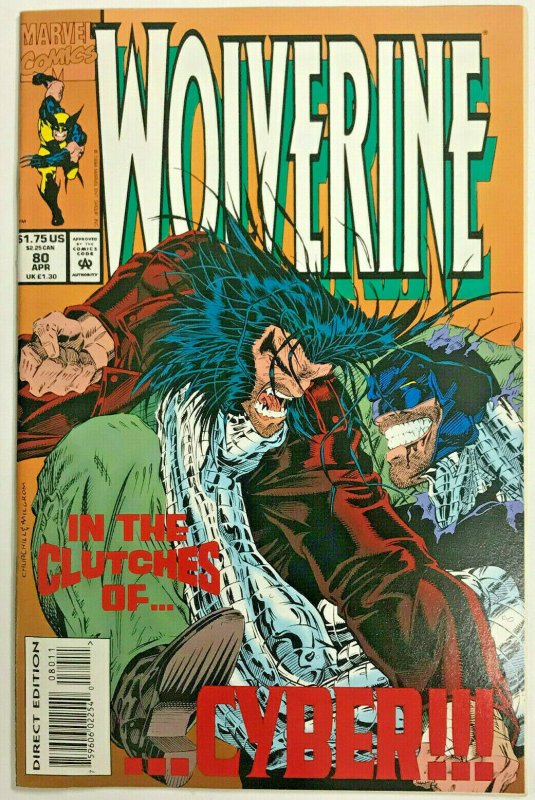 WOLVERINE#80 VF 1994 MARVEL COMICS