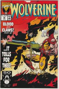 6 Wolverine Marvel Comic Books # 33 34 35 36 37 39 X-Men Storm Deathstrike J191