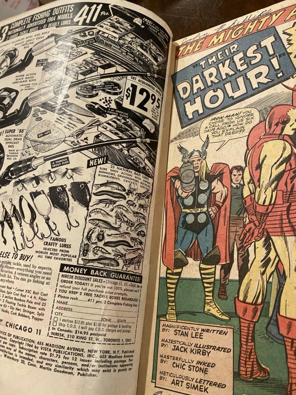 The Avengers #7 Regular Edition (1964)second app of zeno