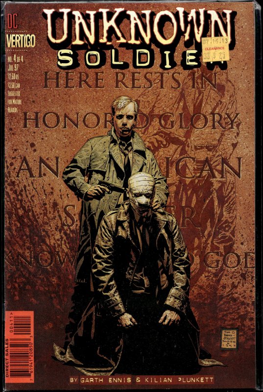 Unknown Soldier #4 (1997) Unknown Soldier