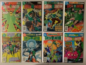 Green Lantern and GL Corps lot #145-224 last issue, ns 42 diff avg 5.0 (1981-88)