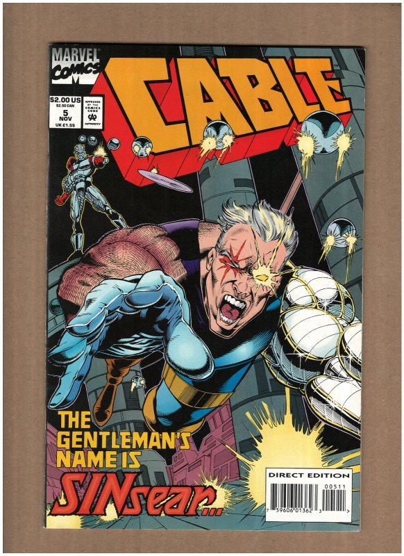 Cable #5 Marvel Comics 1993 NM 9.4