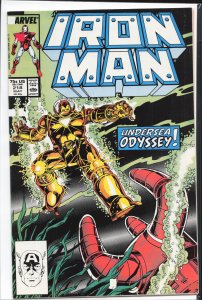 Iron Man #218 (1987) Iron Man