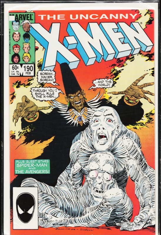 The Uncanny X-Men #190 (1985) X-Men