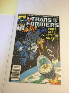 Transformers 39 Nm Near Mint Newsstand Edition Marvel Comics