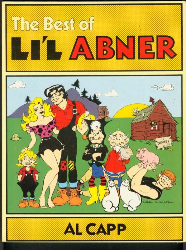 THE BEST OF LI'L ABNER-1978--AL CAPP-DAISY MAE-SHMOO FN