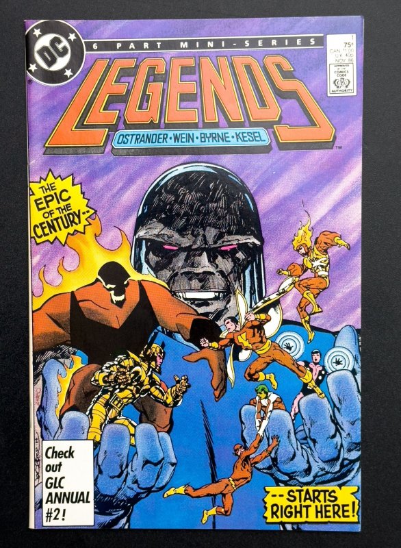 Legends #1-5 (1986) [Lot 5bks][KEYS] - ALL NM!