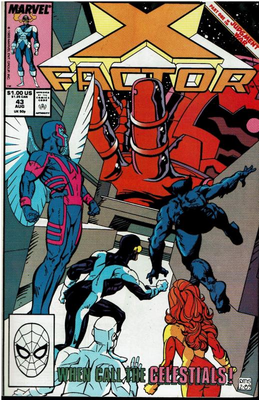 X-Factor #42 - #49, Various Grades - See Desription