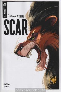 DISNEY VILLAINS SCAR (2023 DYNAMITE) #1 CVR A LINDSAY NM X08000