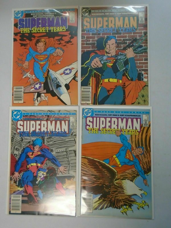 Superman The Secret Years set #1-4 6.0 FN (1985)