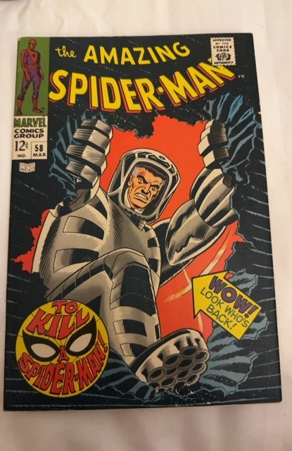The Amazing Spider-Man #58 (1968)to kill a Spider-Man