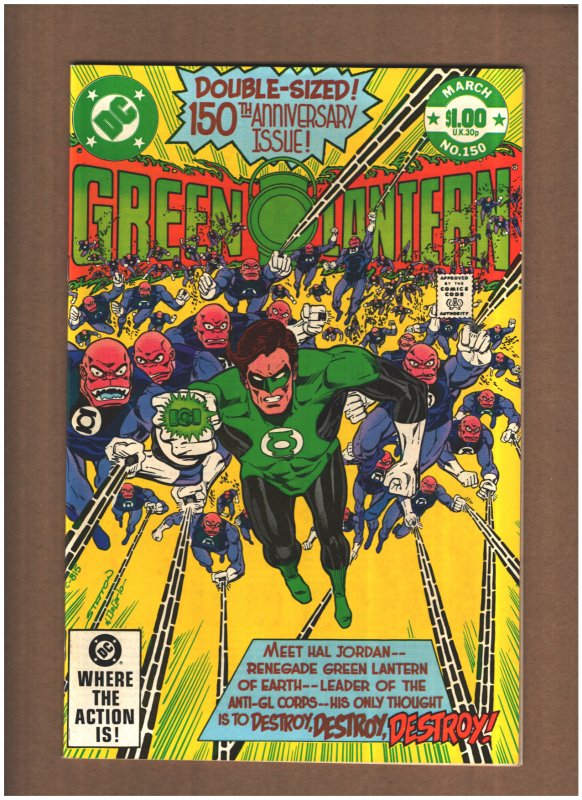 Green Lantern #150 DC Comics 1982 Marv Wolfman NM- 9.2