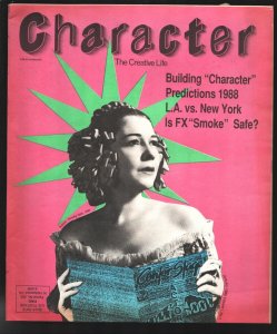 MAG: Character #1 1/1988-!st issue for those going into the acting field-pred...
