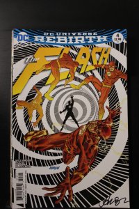 The Flash #4 B Cover *SIGNED  (2016)