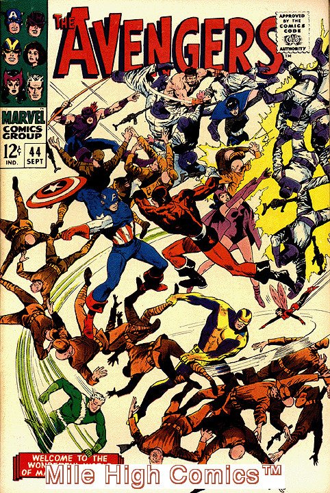 AVENGERS  (1963 Series)  (MARVEL) #44 Fine Comics Book