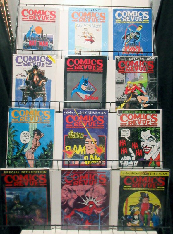 Comics Revue #41-56 Lot of 19Diff Batman Calvin and Hobbes TMNT Spidey