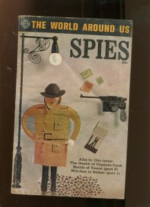 THE WORLD AROUND US #35 (4.0) SPIES! 1961