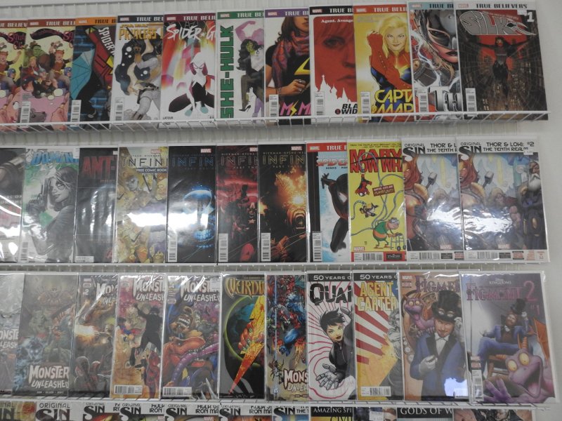 Huge Lot of 150+ Comics W/ Deadpool, Civil War, Infinity, +More! Avg. VF!
