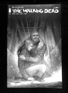 Walking Dead 15th Anniversary Edition #167 Black and White Variant 1:6