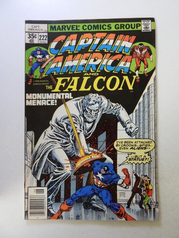 Captain America #222 (1978) VF- condition