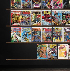 Huge Lot 140+ Comics with Iron Man, Warlord, Alpha Flight, Thor & More!