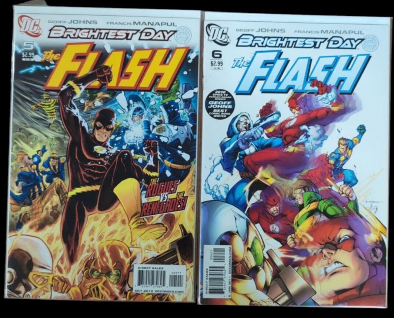 The Flash #1 2 3 4 5 6 7 8 9 10 11 12 Brightest Day Geoff Johns DC Comics