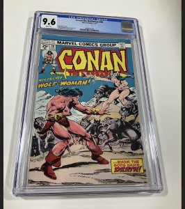 Conan the Barbarian 49 cgc 9.6 wp marvel 1975 