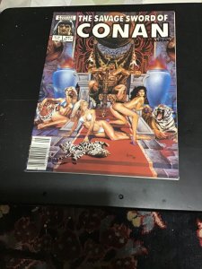 The Savage Sword of Conan #112 (1985) Hot babes cover! High grade! NM- Wow!