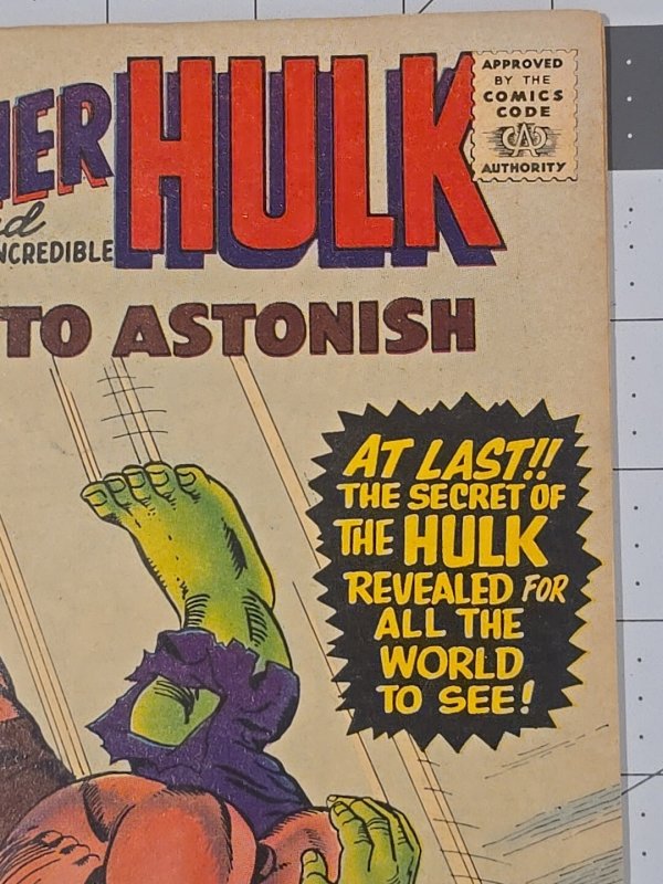 Tales to Astonish #87 Hulk-Killer Vs Hulk Cover—(Marvel Comics January 1967)