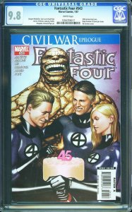 Fantastic Four #543 (2007) CGC 9.8 NM/MT