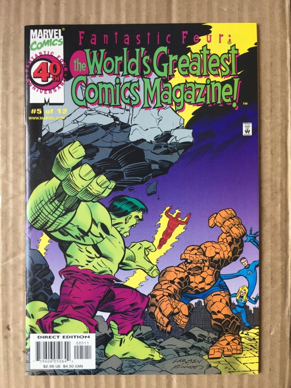 The Worlds Greatest Comics Magazine Fantastic Four #5