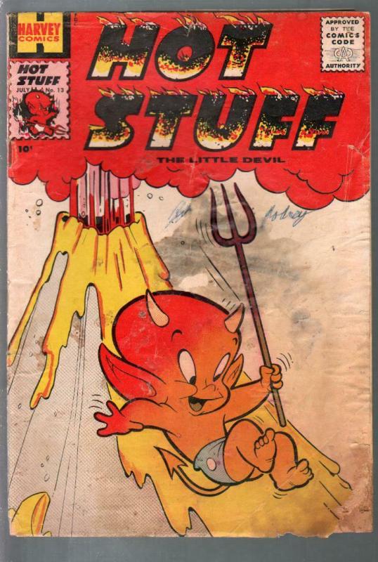 Hot Stuff #13 1959-Harvey-low grade reading copy-P/FR