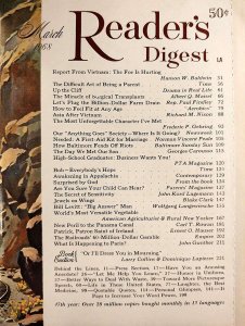 Reader's Digest, The #551 FN ; R.D. | March 1968 Richard M. Nixon on Asia