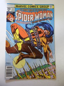 Spider-Woman #8 (1978) VF- Condition