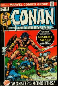 CONAN THE BARBARIAN #21-BARRY SMITH VF