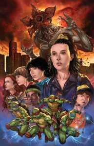 TMNT Stranger Things #1 2023 Gay/Clark Epikos Exclusive Variant IDW