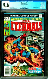 Eternals #3 CGC Graded 9.6 1st Appearance of Sersi