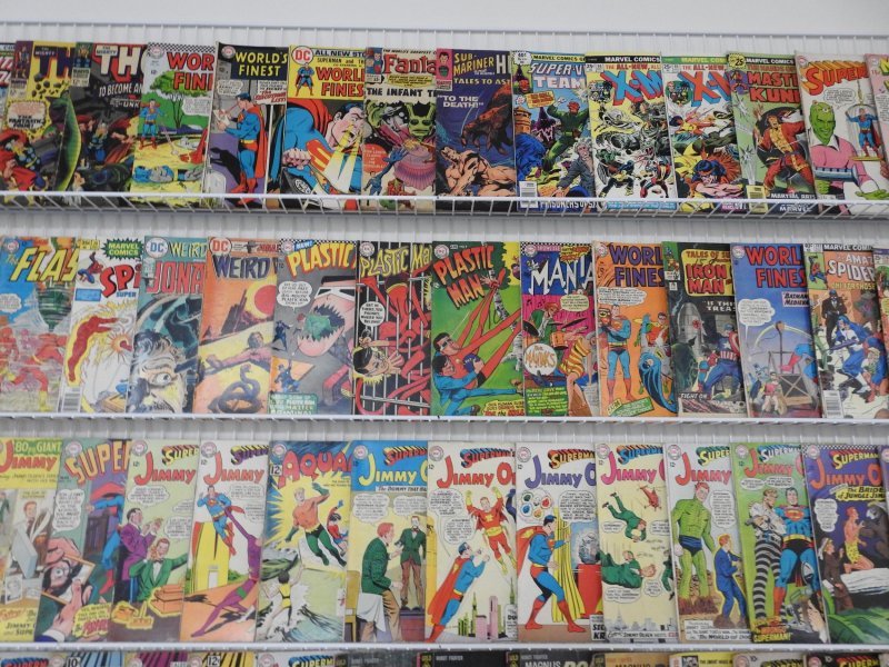 Huge Lot of 170+ Silver/Bronze Comics W/ Thor, Fantastic Four, +More! see desc